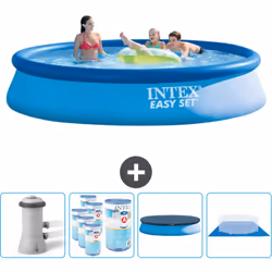 Choisissez la commodité et le confort cet été Avec ce forfait piscine d' Intex , vous pouvez choisir la la commodité et < str ...
