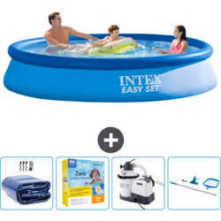 Choisissez la commodité et le confort cet été Avec ce forfait piscine d' Intex , vous pouvez choisir la la commodité et < str ...