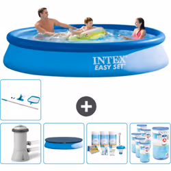 Choisissez la commodité et le confort cet été Avec ce forfait piscine d' Intex , vous pouvez choisir la la commodité et < str ...