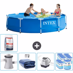 Choisissez la commodité et le confort cet été Avec ce forfait piscine d' Intex , vous pouvez choisir la la commodité et < str ...