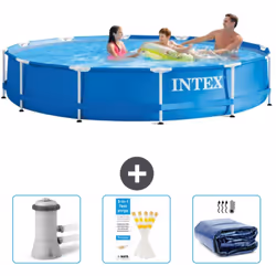 Choisissez la commodité et le confort cet été Avec ce forfait piscine d' Intex , vous pouvez choisir la la commodité et < str ...