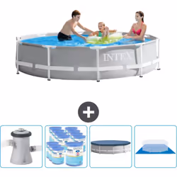 Choisissez la commodité et le confort cet été Avec ce forfait piscine d' Intex , vous pouvez choisir la la commodité et < str ...