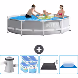 Choisissez la commodité et le confort cet été Avec ce forfait piscine d' Intex , vous pouvez choisir la la commodité et < str ...