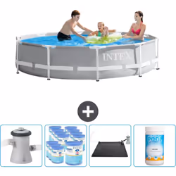 Choisissez la commodité et le confort cet été Avec ce forfait piscine d' Intex , vous pouvez choisir la la commodité et < str ...