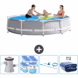 Choisissez la commodité et le confort cet été Avec ce forfait piscine d' Intex , vous pouvez choisir la la commodité et < str ...
