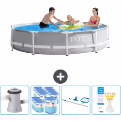 Choisissez la commodité et le confort cet été Avec ce forfait piscine d' Intex , vous pouvez choisir la la commodité et < str ...