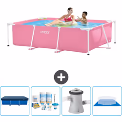 Choisissez la commodité et le confort cet été Avec ce forfait piscine d' Intex , vous pouvez choisir la la commodité et < str ...