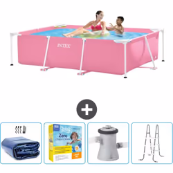 Choisissez la commodité et le confort cet été Avec ce forfait piscine d' Intex , vous pouvez choisir la la commodité et < str ...