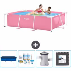Choisissez la commodité et le confort cet été Avec ce forfait piscine d' Intex , vous pouvez choisir la la commodité et < str ...