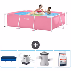 Choisissez la commodité et le confort cet été Avec ce forfait piscine d' Intex , vous pouvez choisir la la commodité et < str ...