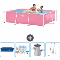 Choisissez la commodité et le confort cet été Avec ce forfait piscine d' Intex , vous pouvez choisir la la commodité et < str ...