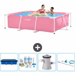 Choisissez la commodité et le confort cet été Avec ce forfait piscine d' Intex , vous pouvez choisir la la commodité et < str ...