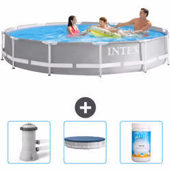 Choisissez la commodité et le confort cet été Avec ce forfait piscine d' Intex , vous pouvez choisir la la commodité et < str ...