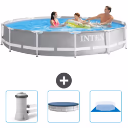Choisissez la commodité et le confort cet été Avec ce forfait piscine d' Intex , vous pouvez choisir la la commodité et < str ...