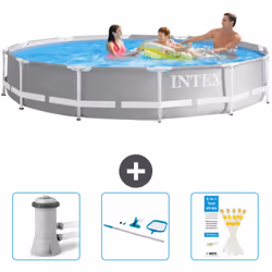 Choisissez la commodité et le confort cet été Avec ce forfait piscine d' Intex , vous pouvez choisir la la commodité et < str ...