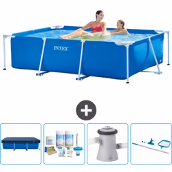 Choisissez la commodité et le confort cet été Avec ce forfait piscine d' Intex , vous pouvez choisir la la commodité et < str ...