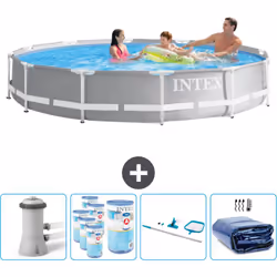 Choisissez la commodité et le confort cet été Avec ce forfait piscine d' Intex , vous pouvez choisir la la commodité et < str ...