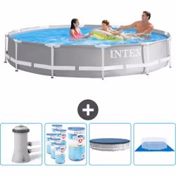 Choisissez la commodité et le confort cet été Avec ce forfait piscine d' Intex , vous pouvez choisir la la commodité et < str ...