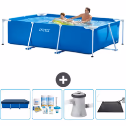 Choisissez la commodité et le confort cet été Avec ce forfait piscine d' Intex , vous pouvez choisir la la commodité et < str ...