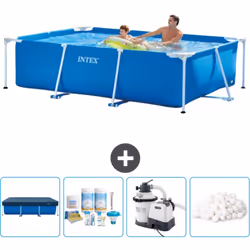 Choisissez la commodité et le confort cet été Avec ce forfait piscine d' Intex , vous pouvez choisir la la commodité et < str ...