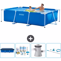 Choisissez la commodité et le confort cet été Avec ce forfait piscine d' Intex , vous pouvez choisir la la commodité et < str ...