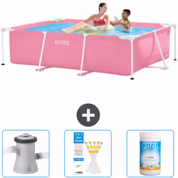 Choisissez la commodité et le confort cet été Avec ce forfait piscine d' Intex , vous pouvez choisir la la commodité et < str ...