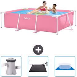 Choisissez la commodité et le confort cet été Avec ce forfait piscine d' Intex , vous pouvez choisir la la commodité et < str ...