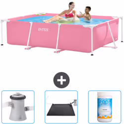 Choisissez la commodité et le confort cet été Avec ce forfait piscine d' Intex , vous pouvez choisir la la commodité et < str ...
