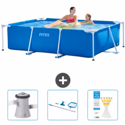 Choisissez la commodité et le confort cet été Avec ce forfait piscine d' Intex , vous pouvez choisir la la commodité et < str ...