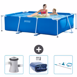 Choisissez la commodité et le confort cet été Avec ce forfait piscine d' Intex , vous pouvez choisir la la commodité et < str ...