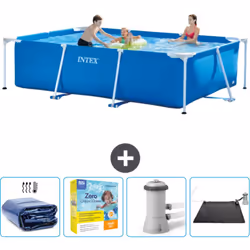 Choisissez la commodité et le confort cet été Avec ce forfait piscine d' Intex , vous pouvez choisir la la commodité et < str ...