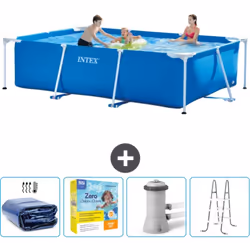 Choisissez la commodité et le confort cet été Avec ce forfait piscine d' Intex , vous pouvez choisir la la commodité et < str ...
