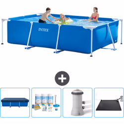 Choisissez la commodité et le confort cet été Avec ce forfait piscine d' Intex , vous pouvez choisir la la commodité et < str ...