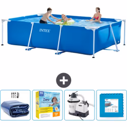 Choisissez la commodité et le confort cet été Avec ce forfait piscine d' Intex , vous pouvez choisir la la commodité et < str ...