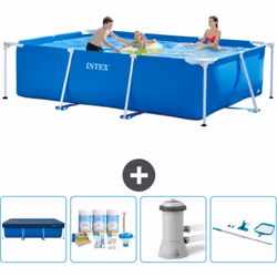 Choisissez la commodité et le confort cet été Avec ce forfait piscine d' Intex , vous pouvez choisir la la commodité et < str ...