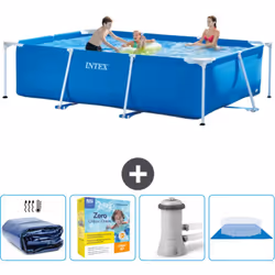 Choisissez la commodité et le confort cet été Avec ce forfait piscine d' Intex , vous pouvez choisir la la commodité et < str ...