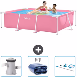Choisissez la commodité et le confort cet été Avec ce forfait piscine d' Intex , vous pouvez choisir la la commodité et < str ...