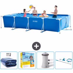 Choisissez la commodité et le confort cet été Avec ce forfait piscine d' Intex , vous pouvez choisir la la commodité et < str ...