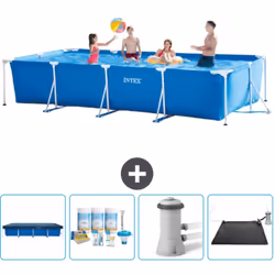 Choisissez la commodité et le confort cet été Avec ce forfait piscine d' Intex , vous pouvez choisir la la commodité et < str ...