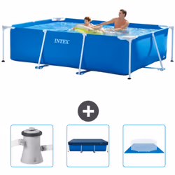 Choisissez la commodité et le confort cet été Avec ce forfait piscine d' Intex , vous pouvez choisir la la commodité et < str ...