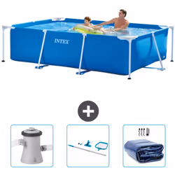 Choisissez la commodité et le confort cet été Avec ce forfait piscine d' Intex , vous pouvez choisir la la commodité et < str ...