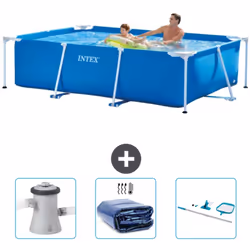 Choisissez la commodité et le confort cet été Avec ce forfait piscine d' Intex , vous pouvez choisir la la commodité et < str ...