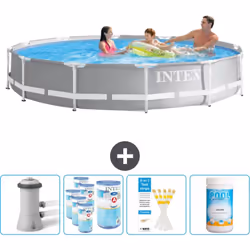 Choisissez la commodité et le confort cet été Avec ce forfait piscine d' Intex , vous pouvez choisir la la commodité et < str ...