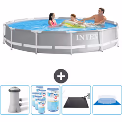 Choisissez la commodité et le confort cet été Avec ce forfait piscine d' Intex , vous pouvez choisir la la commodité et < str ...