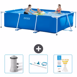 Choisissez la commodité et le confort cet été Avec ce forfait piscine d' Intex , vous pouvez choisir la la commodité et < str ...