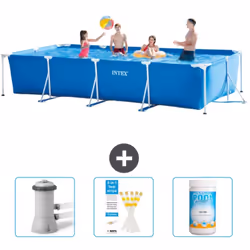 Choisissez la commodité et le confort cet été Avec ce forfait piscine d' Intex , vous pouvez choisir la la commodité et < str ...