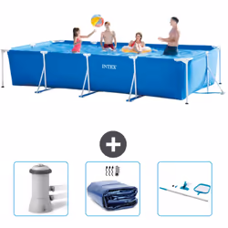 Choisissez la commodité et le confort cet été Avec ce forfait piscine d' Intex , vous pouvez choisir la la commodité et < str ...