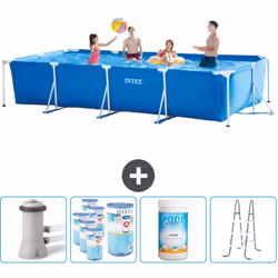 Choisissez la commodité et le confort cet été Avec ce forfait piscine d' Intex , vous pouvez choisir la la commodité et < str ...