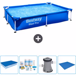 Choisissez la commodité et le confort cet été Avec ce forfait piscine d' Bestway , vous pouvez choisir la la commodité et Con ...