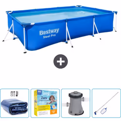Choisissez la commodité et le confort cet été Avec ce forfait piscine d' Bestway , vous pouvez choisir la la commodité et Con ...